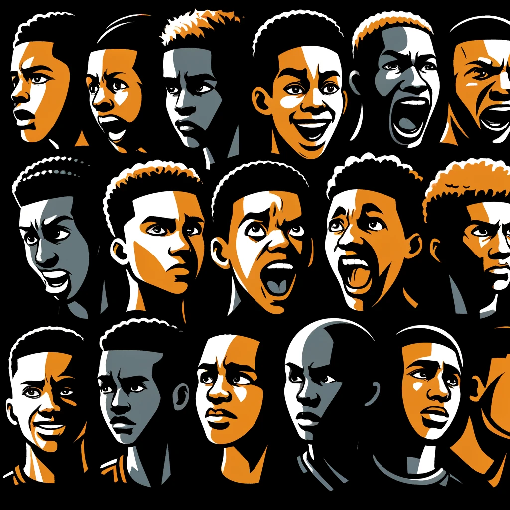 emotional faces